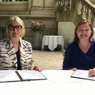 Petra Hedorfer und Caroline Leboucher